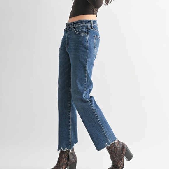 Just Black Vintage Straight Leg Jeans Size 31 - Picture 6 of 10